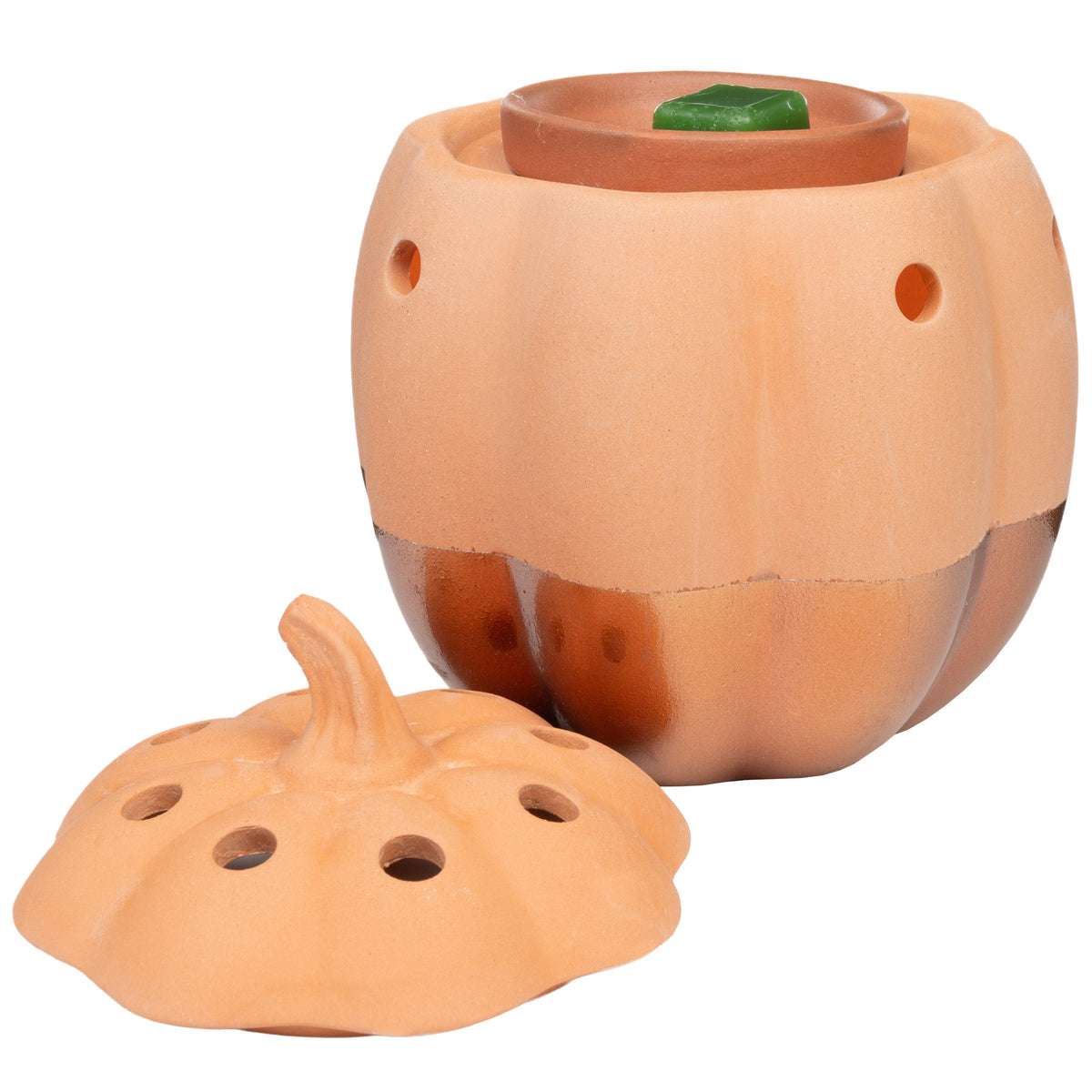 ScentSationals Pumpkin Wax Warmer with Scented Wax, 4-piece