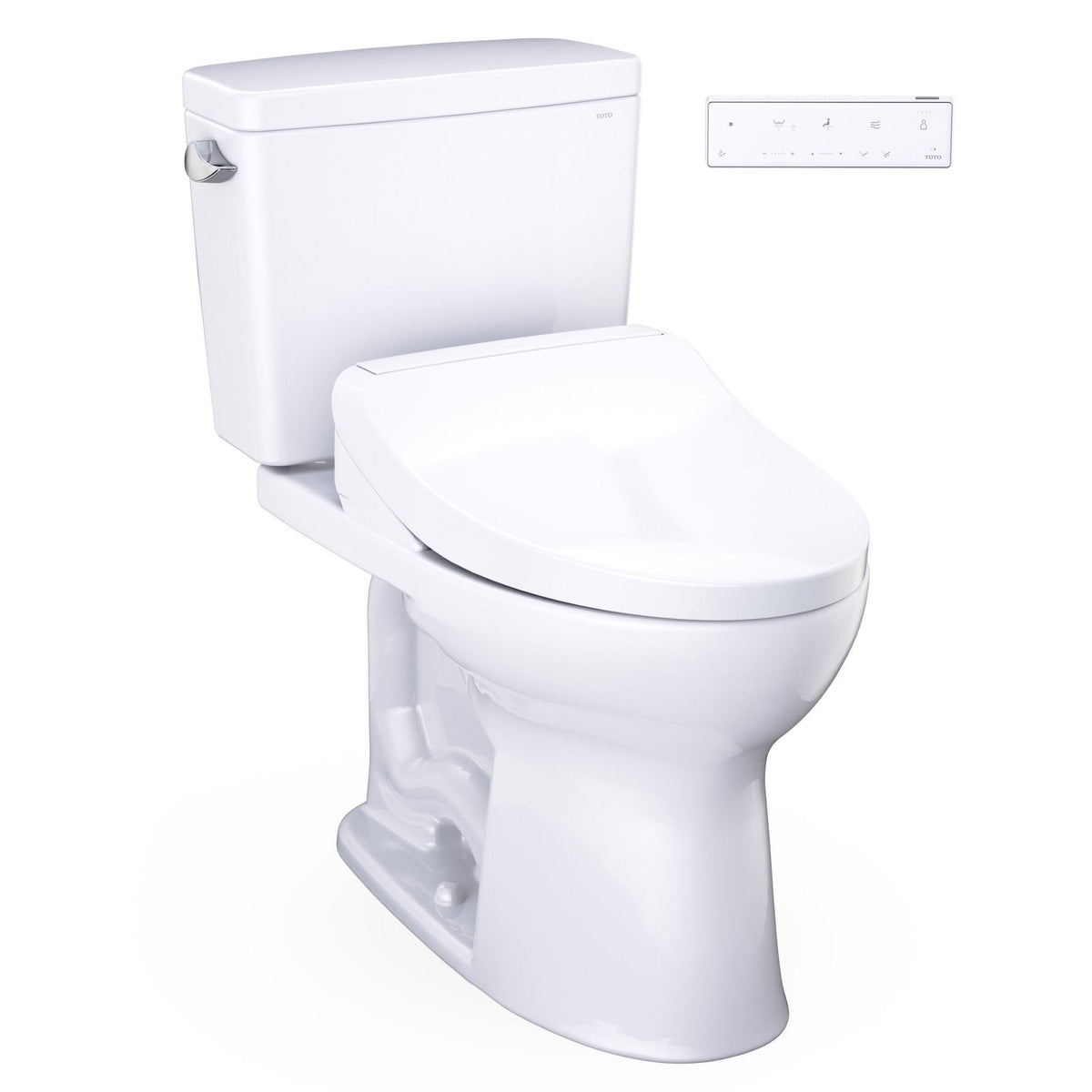 TOTO Drake Two-piece Elongated Toilet with Electronic Bidet Seat