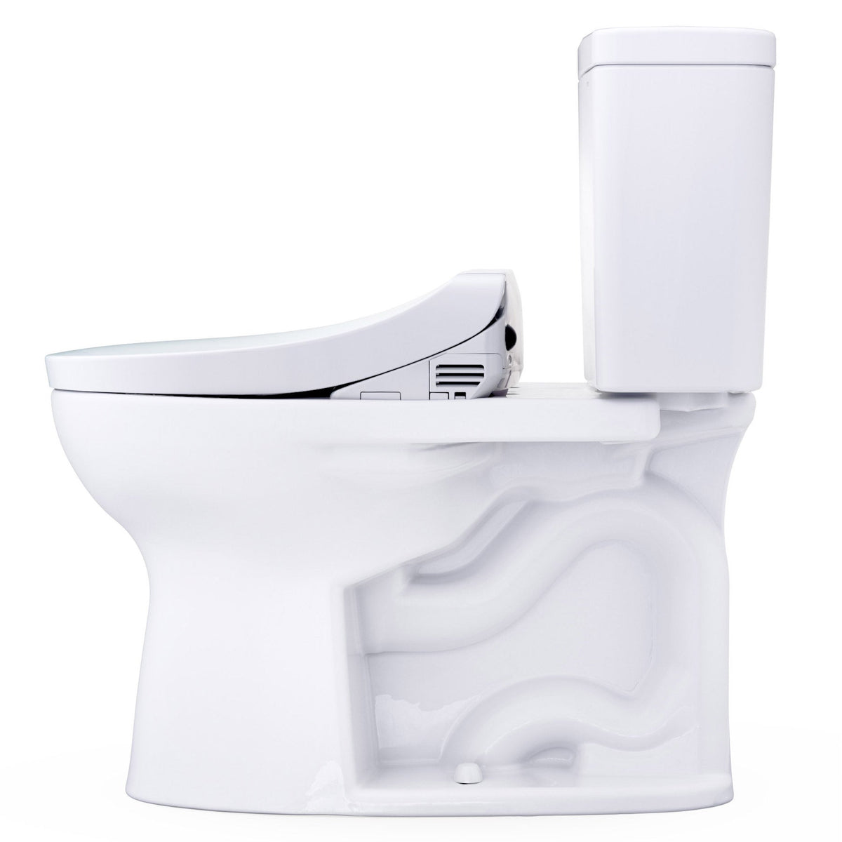 TOTO Drake Two-piece Elongated Toilet with Electronic Bidet Seat