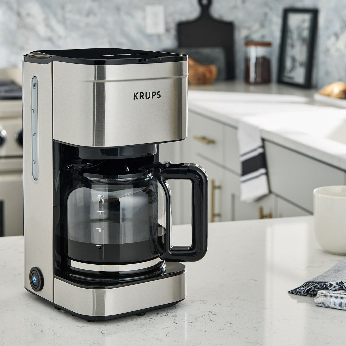 KRUPS Simply Brew Family 10 Cup Drip Coffee Maker