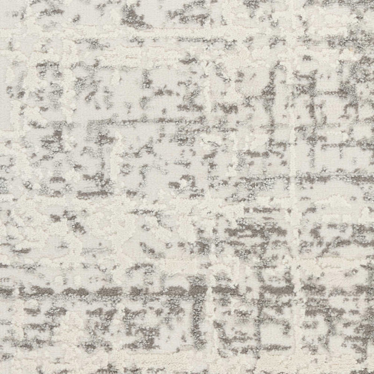 Nourison Summit Runner Rug, Granite Gray, 2’2” x 7’6”