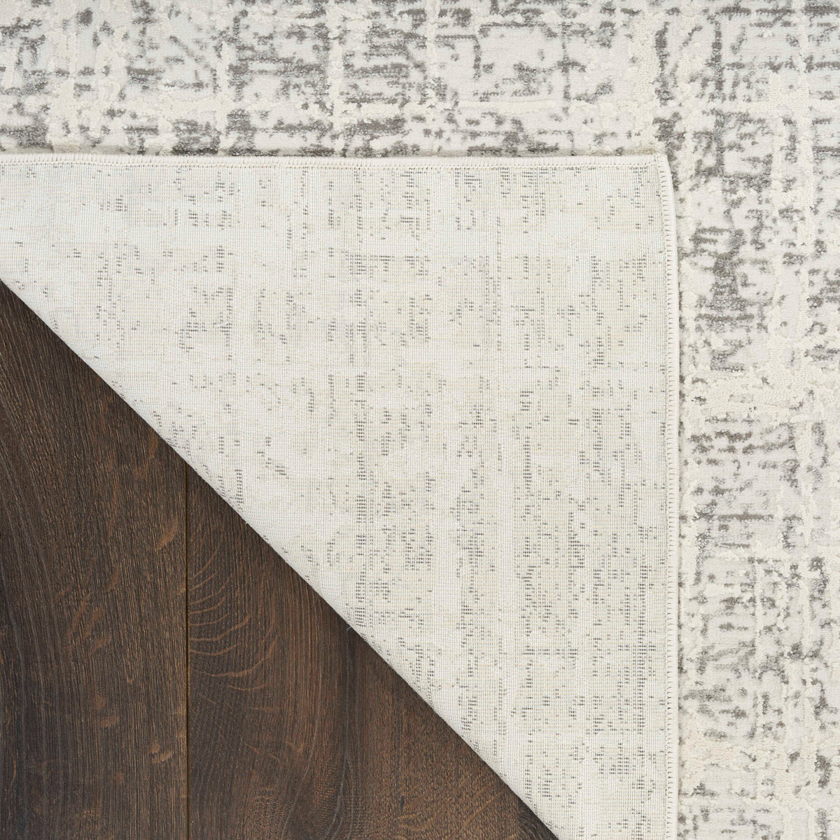 Nourison Summit Runner Rug, Granite Gray, 2’2” x 7’6”