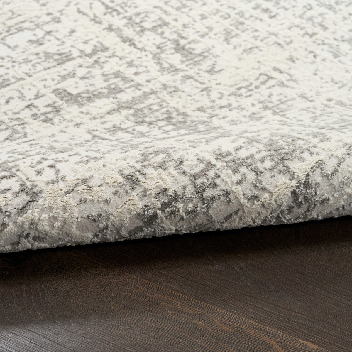 Nourison Summit Area Rug, Granite Gray, 6’6” x 9’2”