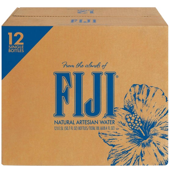 FIJI Natural Artesian Water, 1.5 Liter, 12 ct