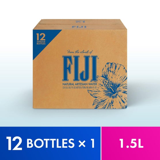FIJI Natural Artesian Water, 1.5 Liter, 12 ct