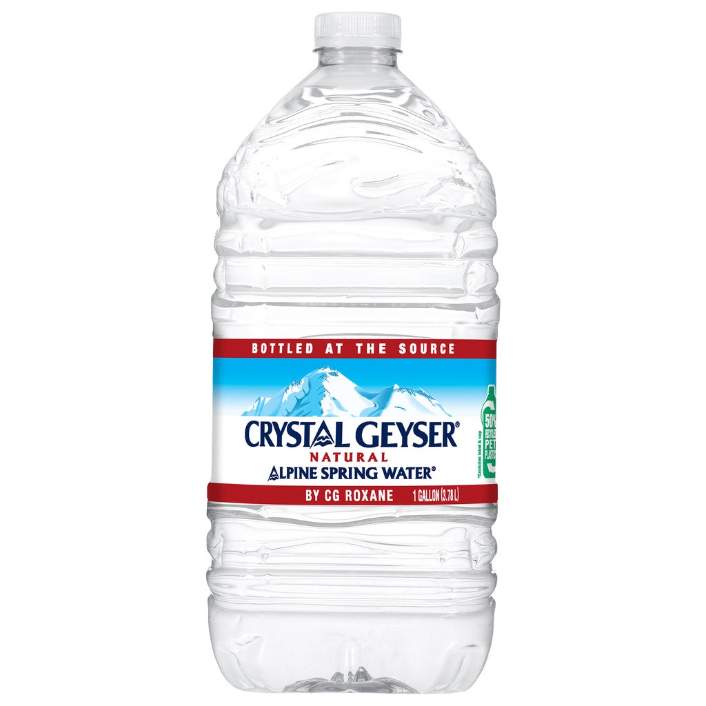 Crystal Geyser Alpine Spring Water, 1 Gallon, 6 ct