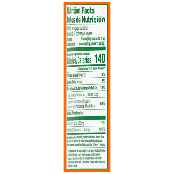 Tang Drink Mix, Orange, 4 lbs
