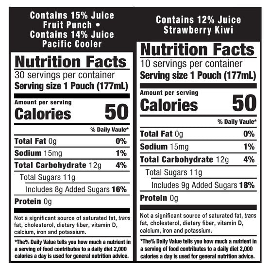 Capri Sun Juice Blend, Variety Pack, 6 fl oz, 40 ct