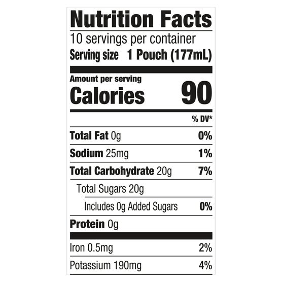 Capri Sun 100% Juice Blend, Variety Pack, 6 fl oz, 40 ct