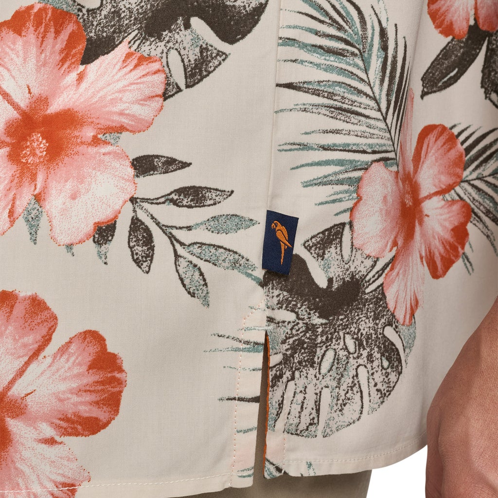 [color:gray] Margaritaville Men's Short Sleeve Shirt - Gray - image 5