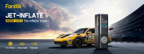 Fanttik S200 APEX Powerful Portable Air Pump and Tire Inflator with Power Bank - image 10