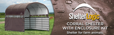 ShelterLogic Corral Equine Shelter and Enclosure Kit, 12' x 12' - image 10