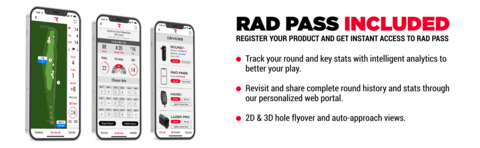 Rad Golf GPS Watch and Bluetooth Speaker Ultimate Golf Bundle - image 41