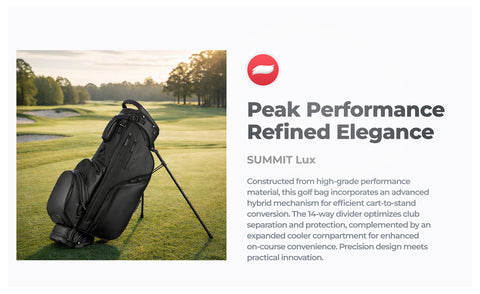 Summit Lux Golf Hybrid Stand Bag - image 8