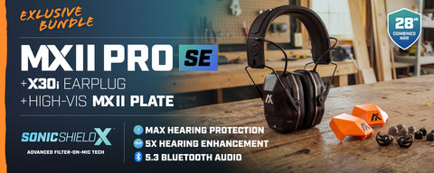 Axil MX II Pro SE + X30i Earplug Bundle - image 16