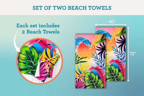 Harbor Bay Beach Towels, 2-pack - image 29