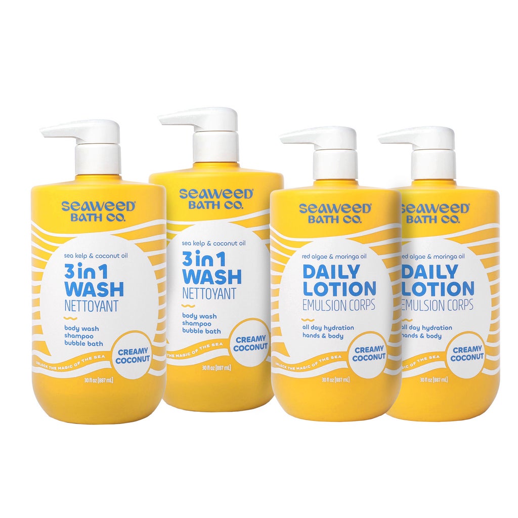 Seaweed Bath Co. 3-in-1 Wash and Body Lotion Set - product image