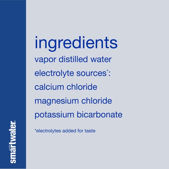 Glaceau Smartwater, 50.7 fl oz, 12 ct