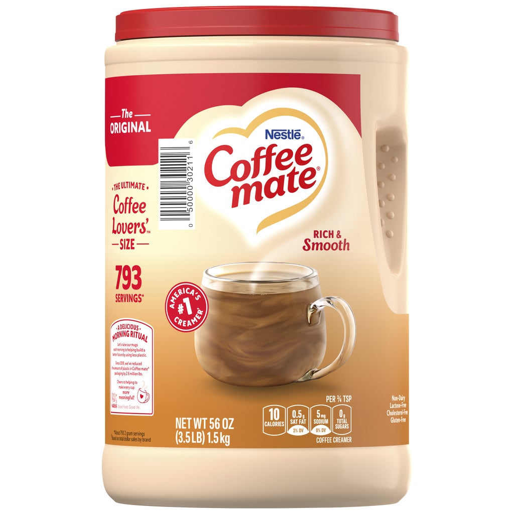 Coffee mate Powdered Coffee Creamer, Non-Dairy, Original, 56 oz