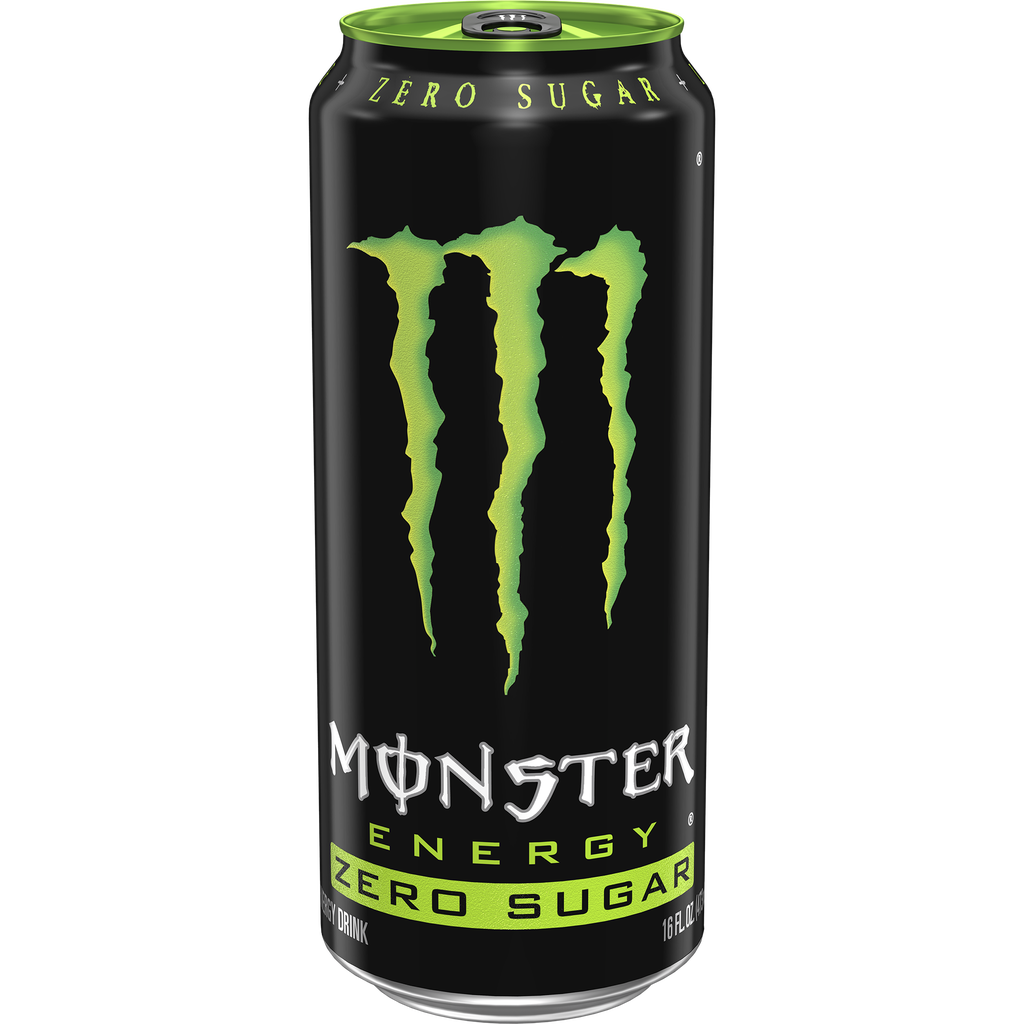 Monster Energy Drink, Zero Sugar, 16 fl oz, 24 ct