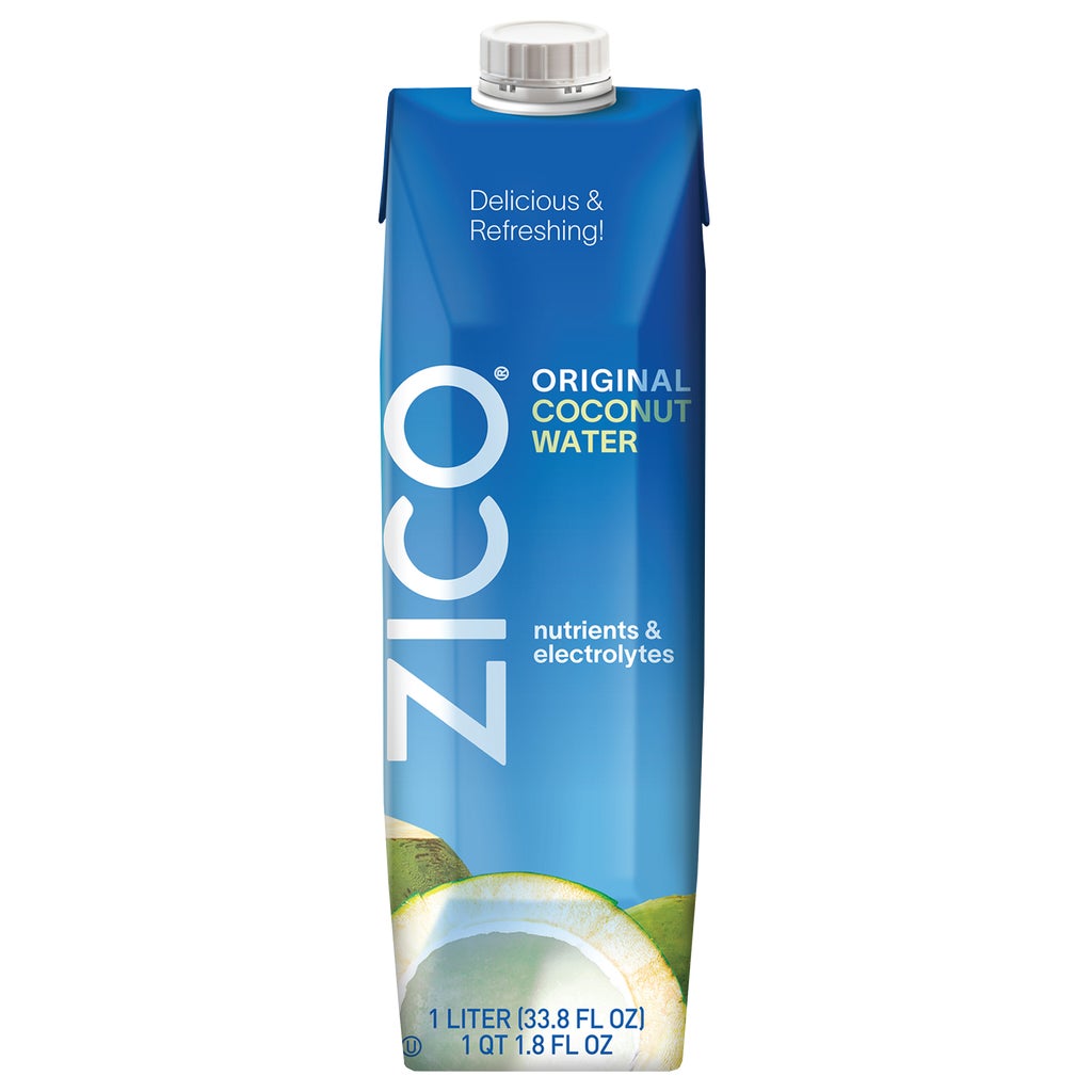 ZICO Coconut Water, Original, 33.8 fl oz, 6 ct