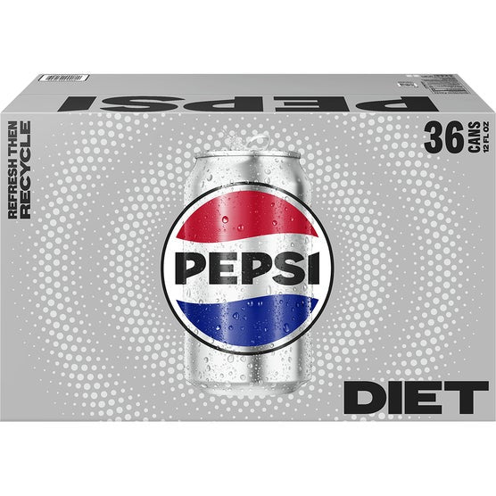 Diet Pepsi, 12 fl oz, 36 ct