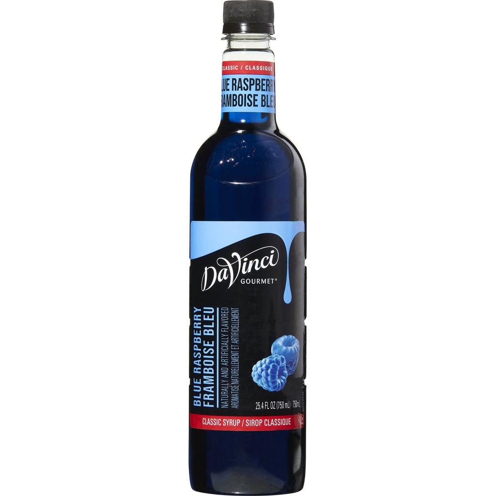 DaVinci Gourmet Classic Syrup, Blue Raspberry, 25.4 fl oz