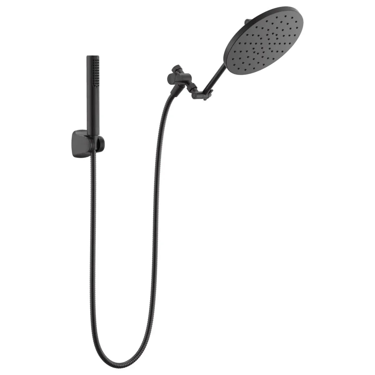 Delta adjustable shower head with hand shower