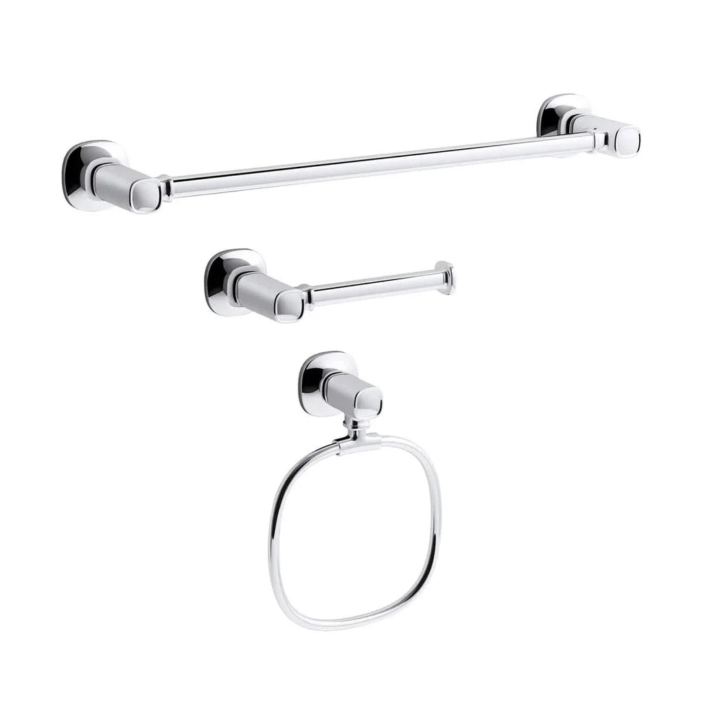 Kohler Terzet 3 Piece Bath Accessory Set