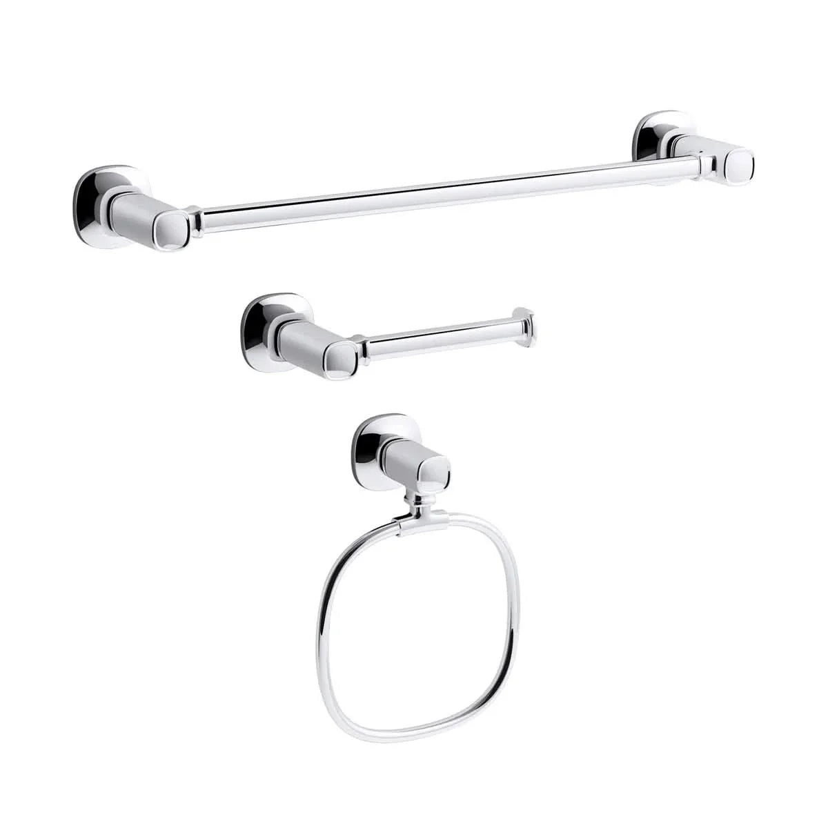 Kohler Terzet 3 Piece Bath Accessory Set