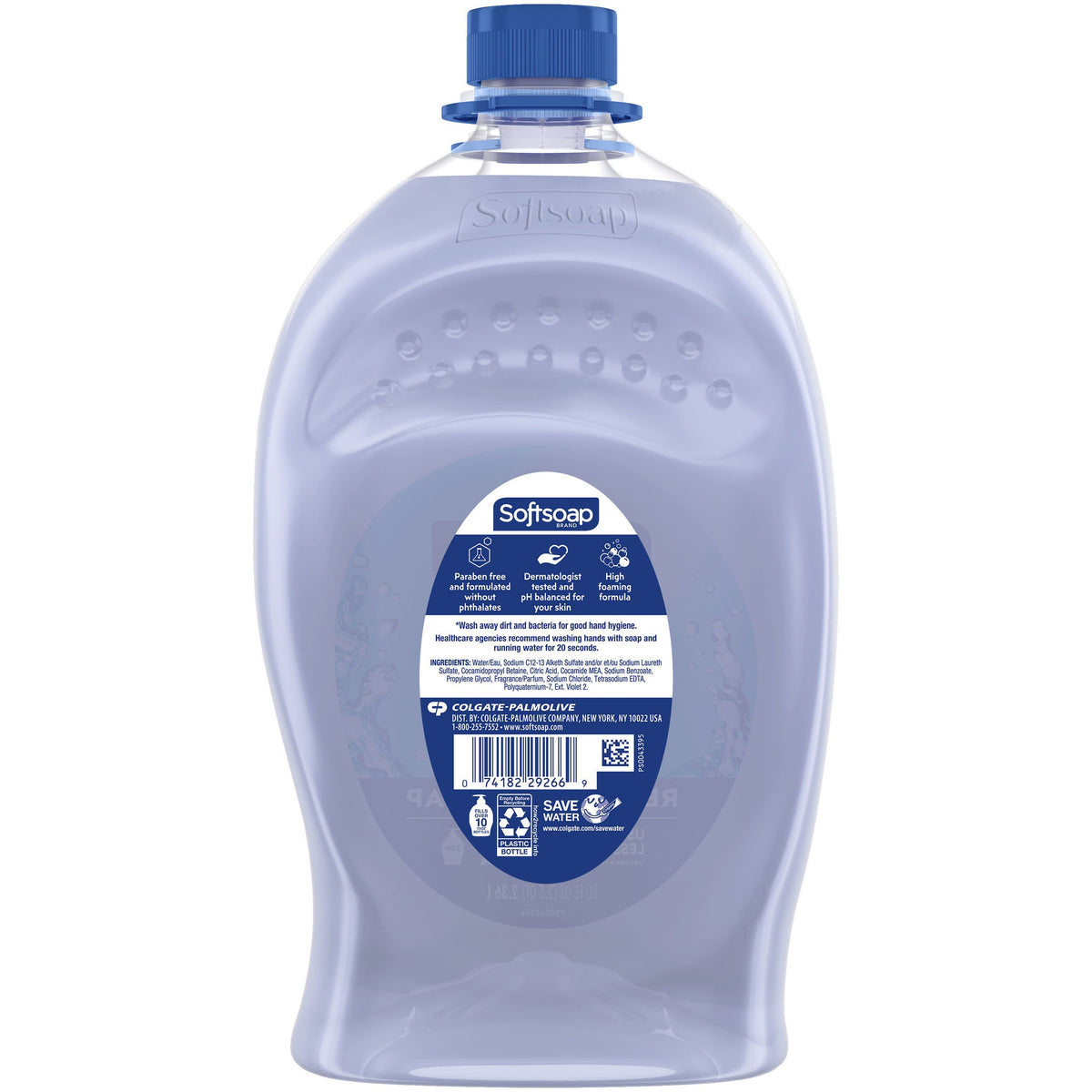 Softsoap Advanced Clean Liquid Hand Soap Refill, 80 fl oz, 2 ct - image 3