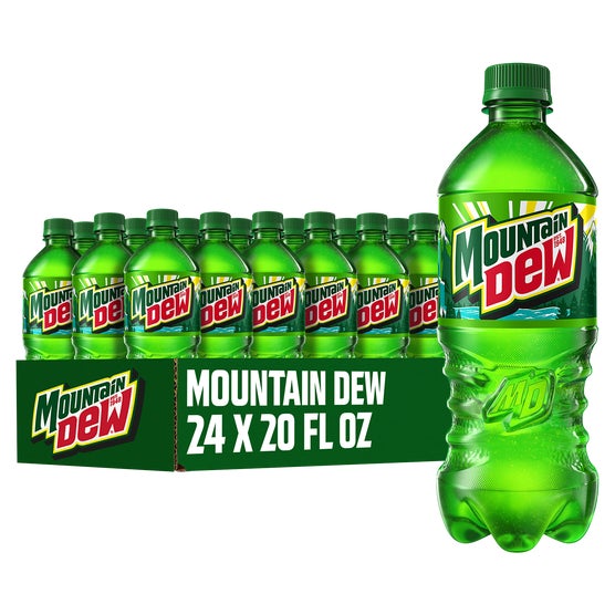 Mountain Dew, 20 fl oz, 24 ct