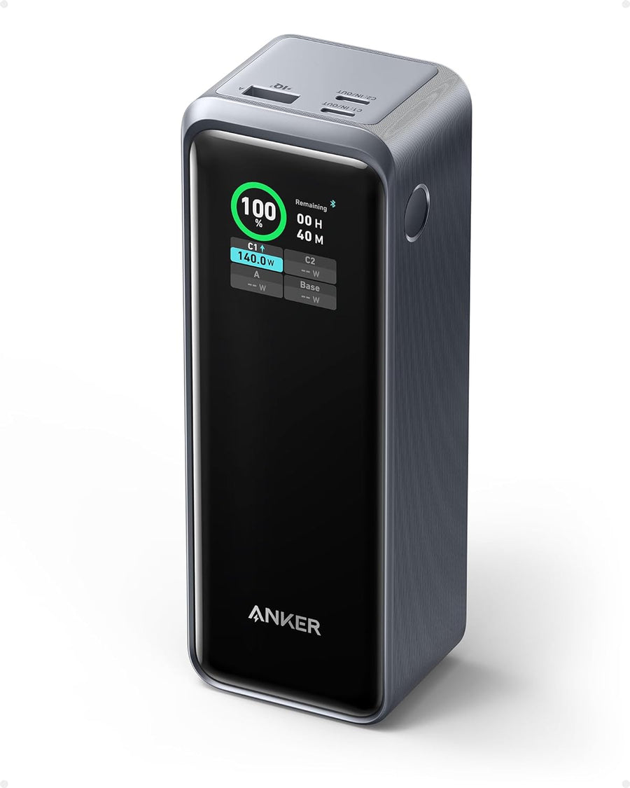 Anker Prime Power Bank, 27K 3-Port 250W Portable Charger