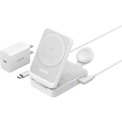 Anker MagGo Qi2  Wireless Charging Station (Foldable 3-in-1)