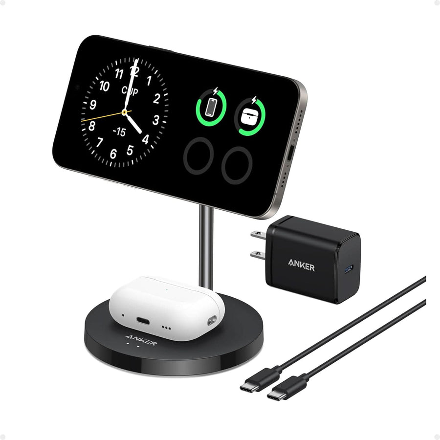 Anker MagSafe  iPhone 16 Wireless Charger (40W USB-C Adapter Included)