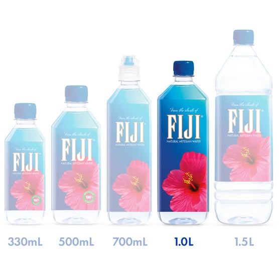 FIJI Natural Artesian Water, 1 Liter, 12 ct