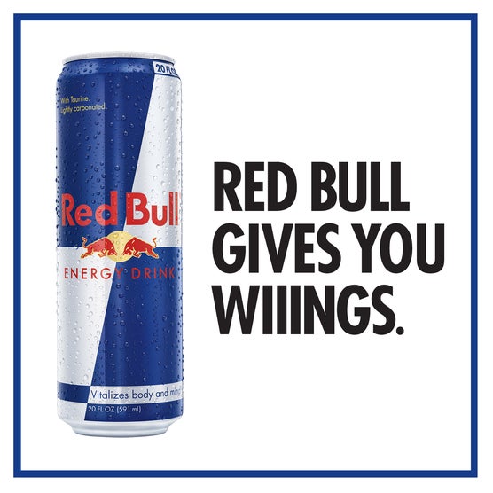 Red Bull Energy Drink, 20 fl oz, 12 ct