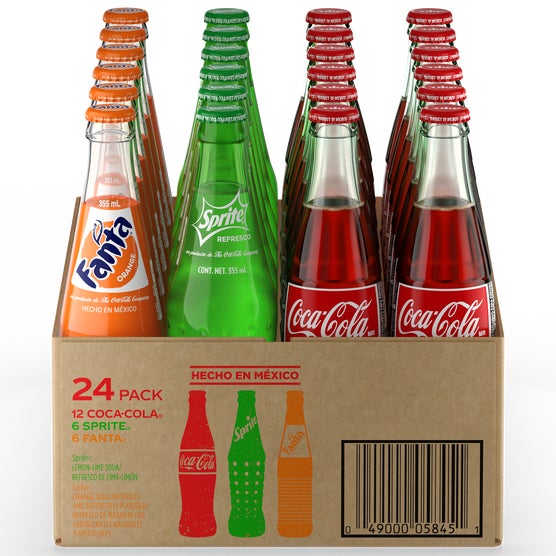 Coca-Cola of Mexico, Fiesta Pack, 12 fl oz, 24 ct