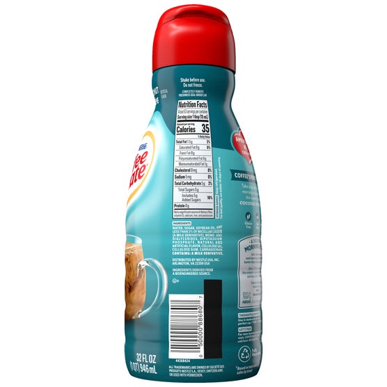 Coffee mate Liquid Coffee Creamer, Non-Dairy, Coconut Cream, 32 fl oz