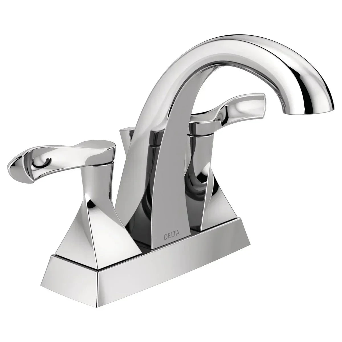 Delta kahlo two handle centerset bathroom faucet