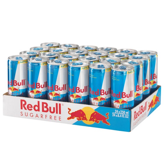 Red Bull Energy Drink, Sugar Free, 8.4 fl oz, 24 ct