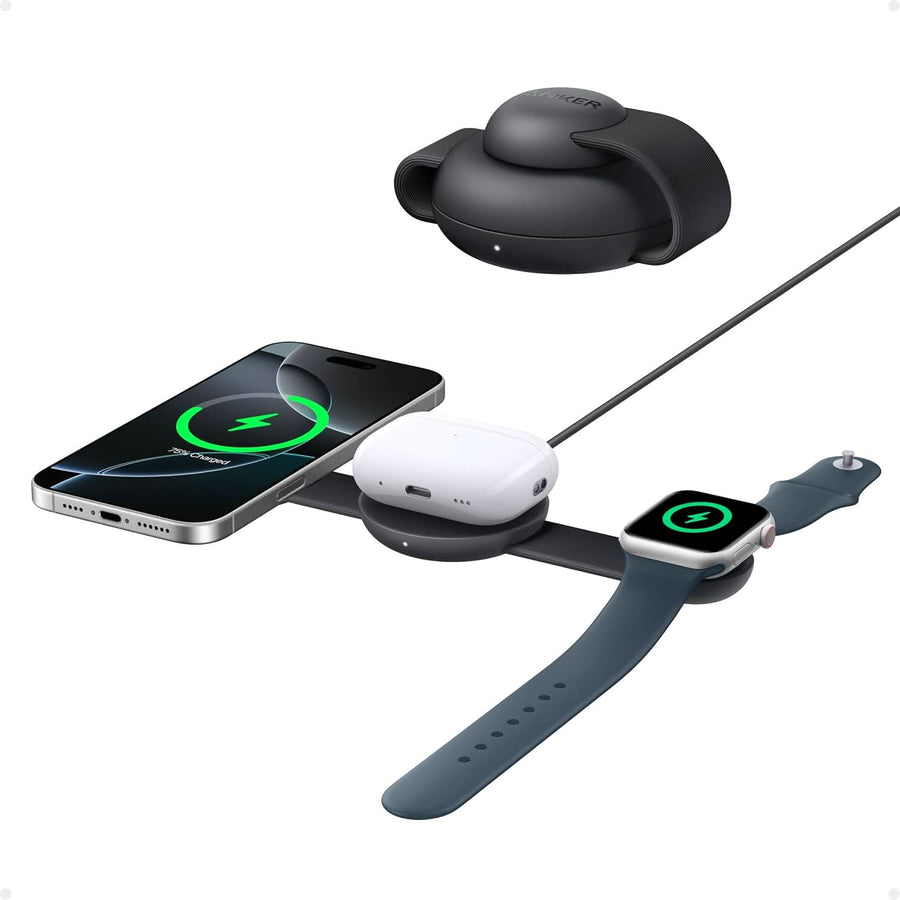Anker MagSafe Compatible MagGo UFO 3-in-1 Charger