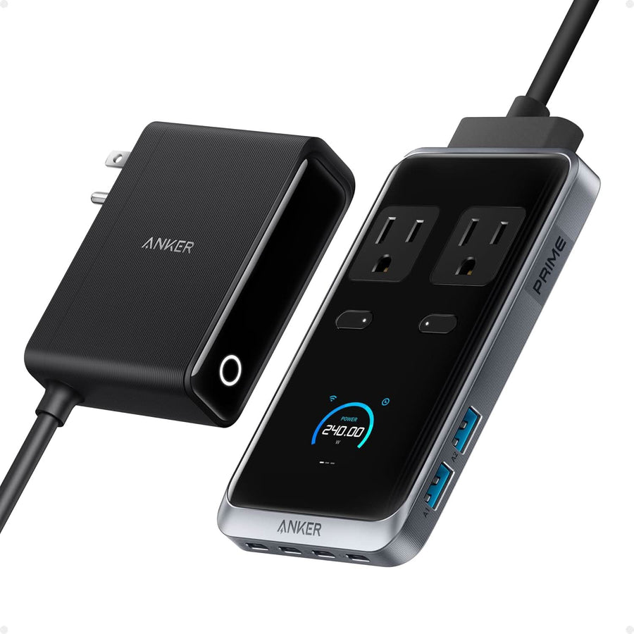 Anker Prime Charging Station, 240W 8-in-1 USB-C Power Strip