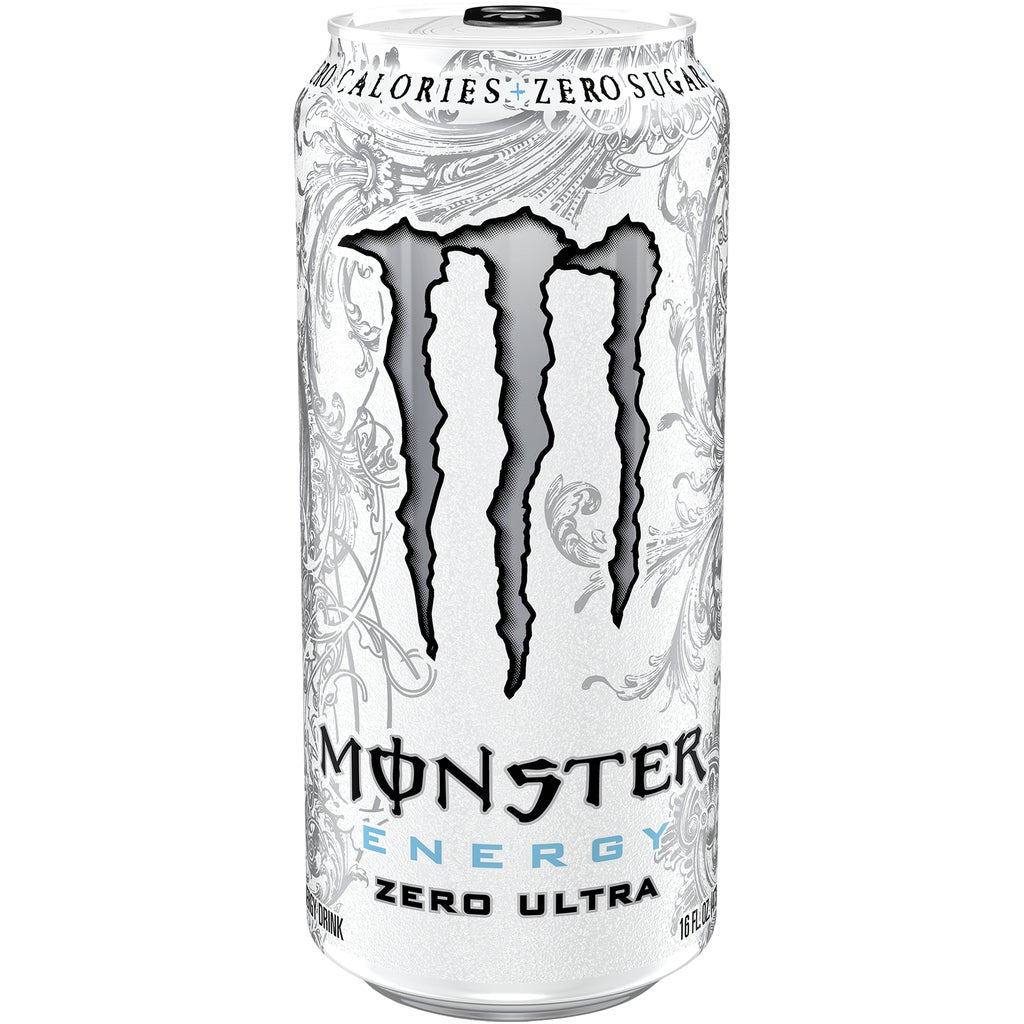 Monster Energy Drink, Zero Ultra, 16 fl oz, 24 ct