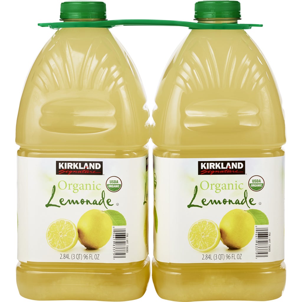 Kirkland Signature Organic Lemonade, 96 fl oz, 2 ct