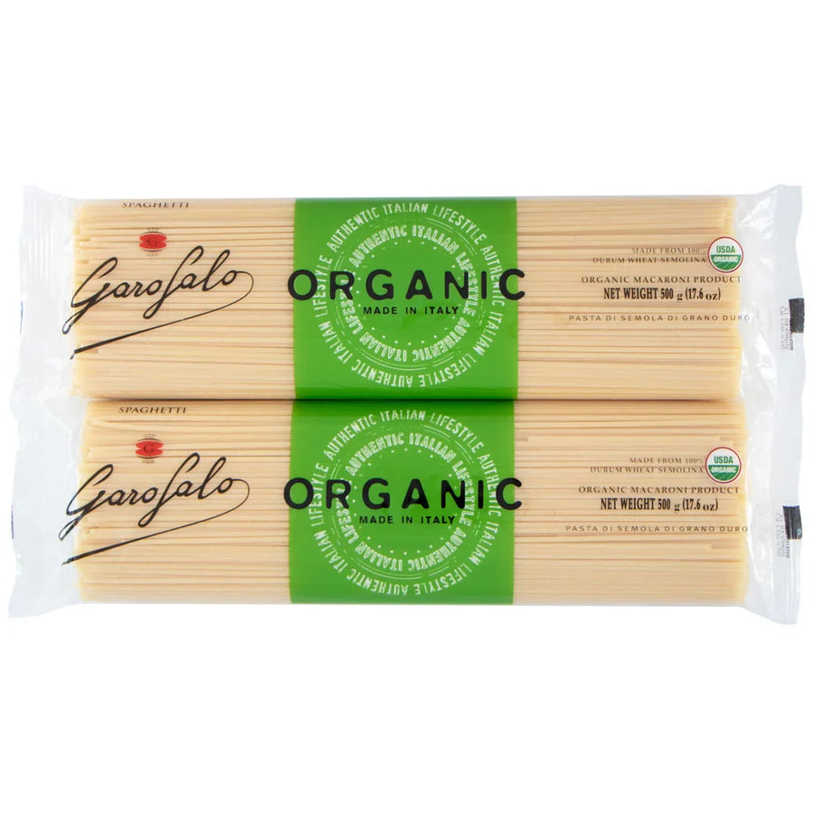 Garofalo, Organic Spaghetti Noodles, 17.6 oz, 8-Count