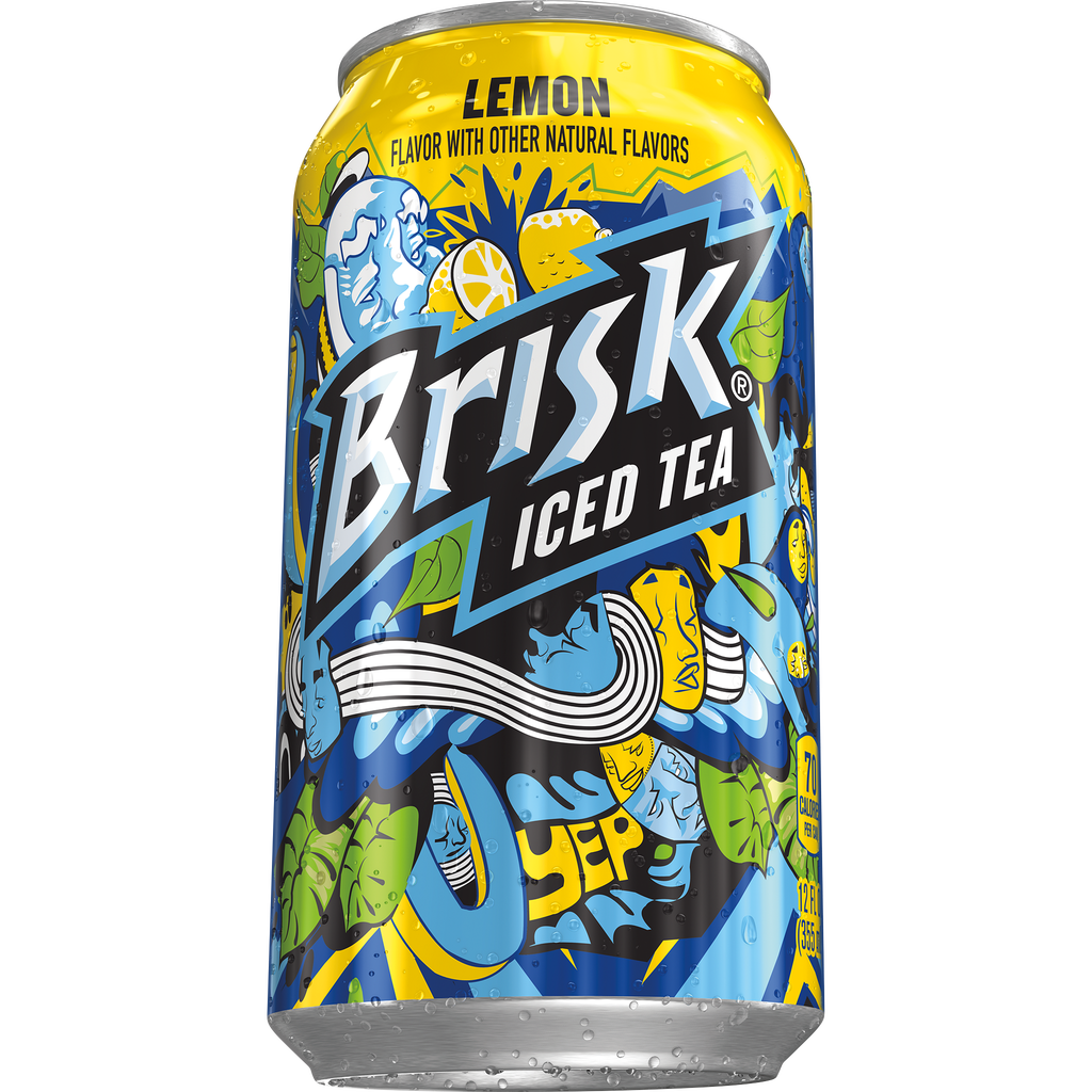 Brisk Iced Tea, Lemon, 12 fl oz, 36 ct