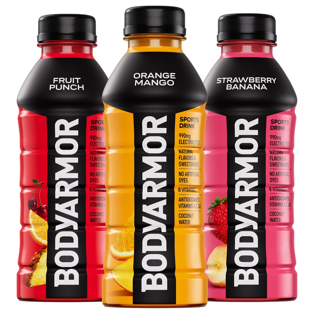 BODYARMOR Sports Drink, Variety Pack, 20 fl oz, 18 ct