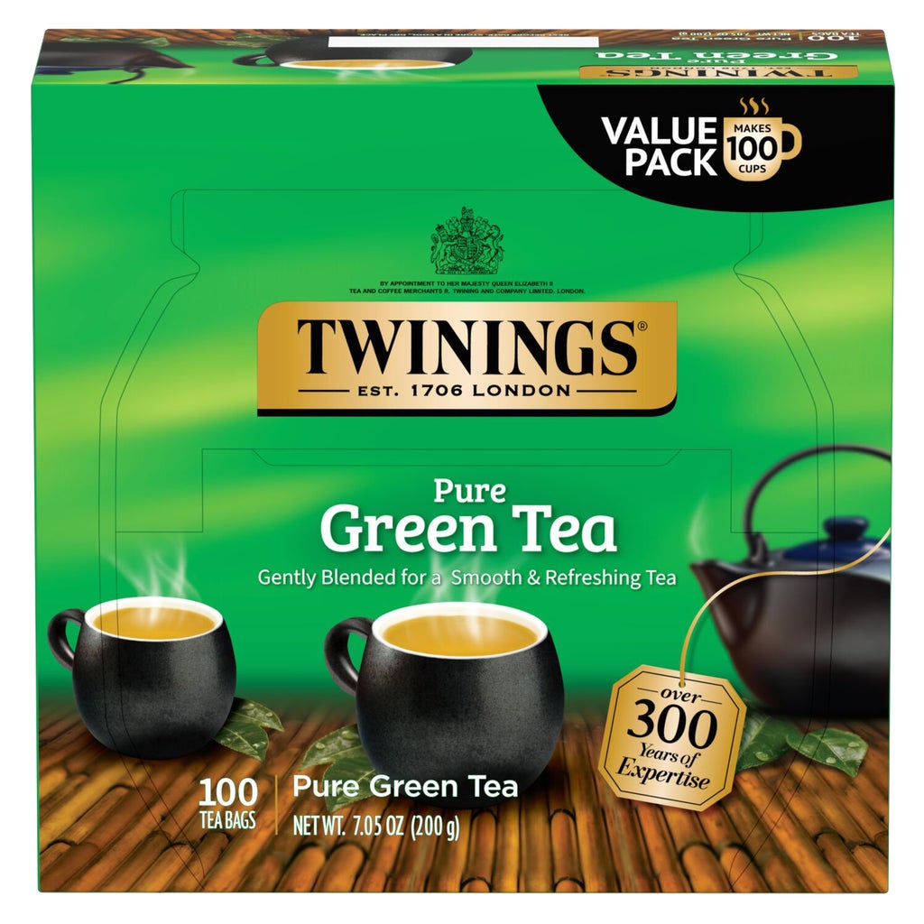 Twinings Pure Green Tea, 100 ct