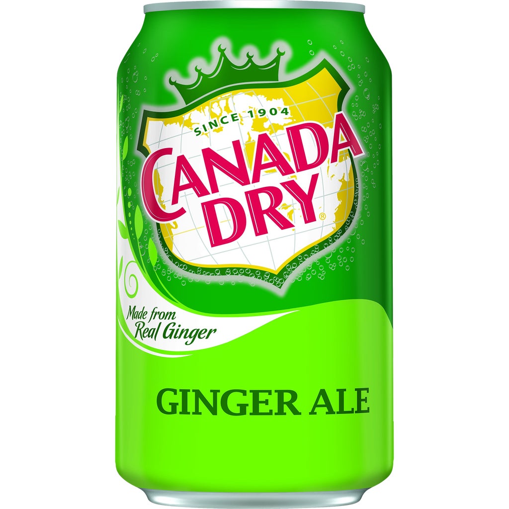 Canada Dry Ginger Ale, 12 fl oz, 24 ct